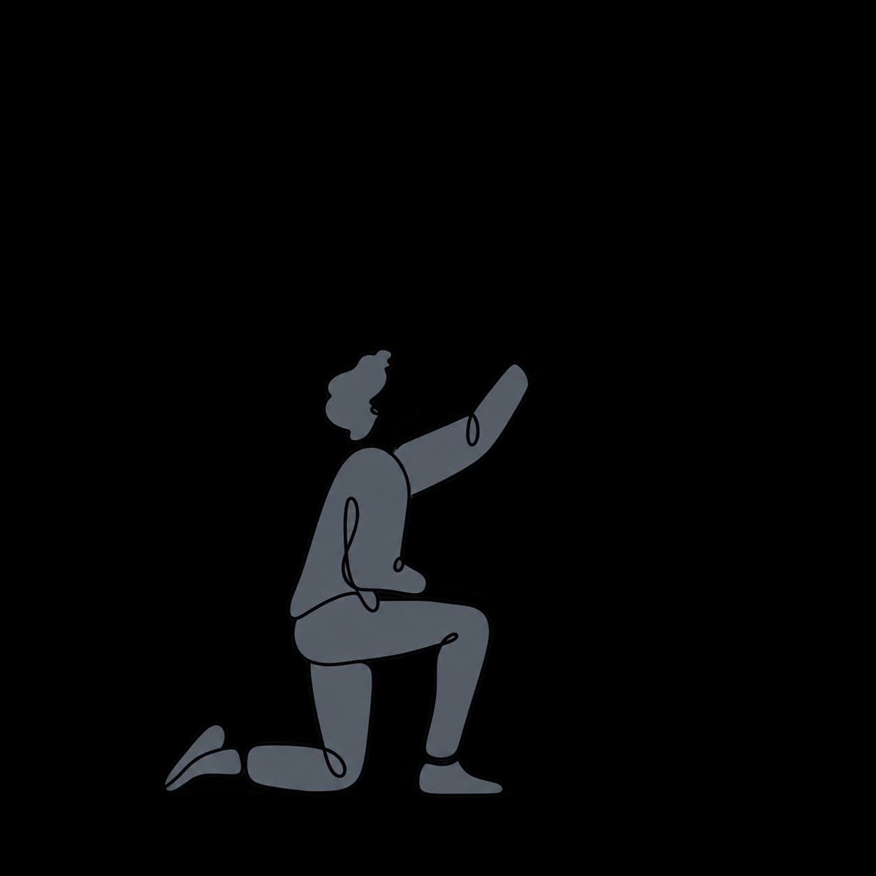 Solution illustration — heron watching figure